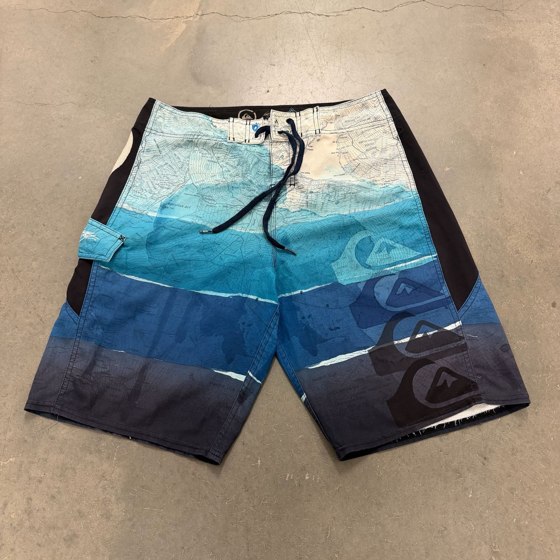 Vintage Quiksilver Cypher Series Kelly Slater Board Shorts